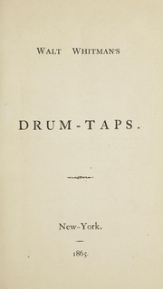 Cover of: Walt Whitman's Drum-taps