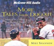 Cover of: More Tales from the Dugout by Mike Shannon