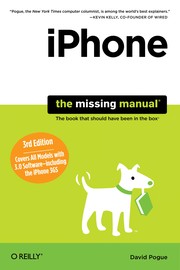 Cover of: iPhone by David Pogue