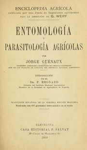 Cover of: Entomología y parasitología agrícolas by George Guènaux