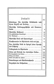 Cover of: Rheinische Volkskunde