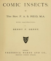 Cover of: Comic insects by F. A. S. Reid