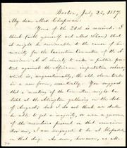 Cover of: [Letter to] My dear Mrs. Chapman by William Lloyd Garrison