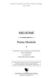 Cover of: Milḥome