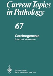 Cover of: Carcinogenesis