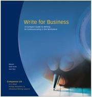Cover of: Write for Business by Verne Meyer, Patrick Sebranek, John Van Rys