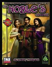 Cover of: The Noble's Handbook