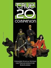 Cover of: True20 Companion: A Sourcebook For True20 Adventure Roleplaying
