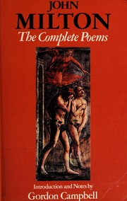 Cover of: Complete Poems by John Milton