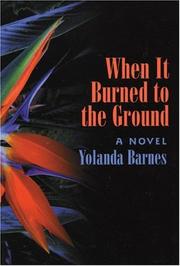 Cover of: When it burned to the ground by Yolanda Barnes