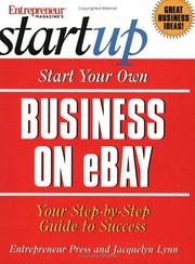 Cover of: Entrepreneur magazine's start your own business on eBAY