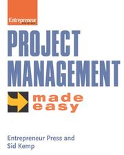 Cover of: Project management for small business made easy