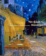 Van Gogh to Mondrian by Piet De Jonge, David A. Troy