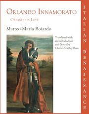 Cover of: Orlando Innamorato/Orlando in Love by Matteo Maria Boiardo, Charles Stanley Ross