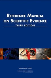 Cover of: Reference manual on scientific evidence by Federal Judicial Center