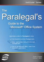 Cover of: The Paralegal's Guide To The Microsoft Office System (Vertiguide) (Vertiguide)