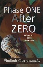 Cover of: Phase One After Zero by Vladimir Chernozemsky