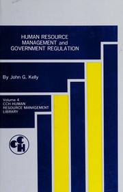 Cover of: Human resource management and government regulation