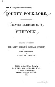 Cover of: Suffolk. by Gurdon, Eveline Camilla (Newton) Lady