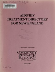 Cover of: AIDS/HIV treatment directory for New England