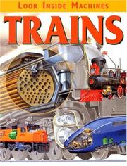 Cover of Trains (Look Inside Machines)