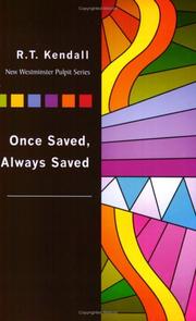 Cover of: Once Saved, Always Saved