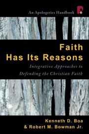Cover of Faith has its reasons