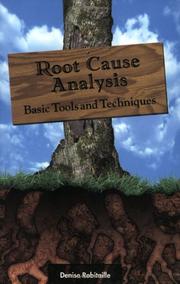 Root Cause Analysis by Denise Robitaille