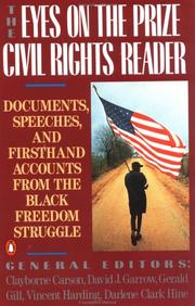 Cover of: The Eyes on the Prize Civil Rights Reader by D. Clar