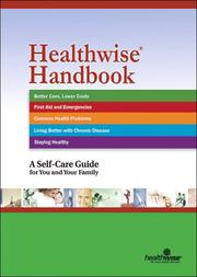 Cover of: Healthwise Handbook by Donald W. Kemper, Katy E. Magee, Steven L. Schneider