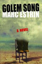 Cover of: Golem Song by Marc Estrin