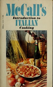 Cover of: McCall's introduction to Italian cooking by edited by Linda Wolfe