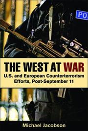 Cover of: The West at War: U.S. and European Counterterrorism Efforts Post-September 11