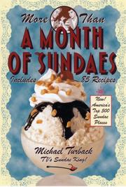 More than a month of sundaes by Michael Turback