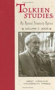 Cover of: Tolkien Studies: An Annual Scholarly Review, Vol. 2 (2005)