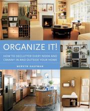 Cover of: Organize It! | Mervyn Kaufman