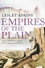 Cover of: Empires of the Plain by Lesley Adkins, Lesley Adkins