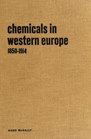 Cover of: Chemicals in western Europe, 1850-1914 by Paul M. Hohenberg