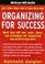 Cover of: Organizing for Success