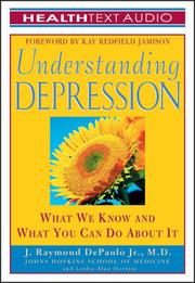 Cover of: Understanding Depression by J. Raymond DePaulo