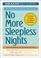 Cover of: No More Sleepless Nights