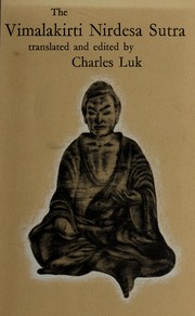 Cover of: Vimalakirti Nirdesa Sutr by Charles Luk