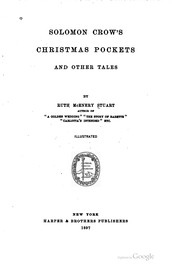 Cover of: Solomon Crow's Christmas pockets by Ruth McEnery Stuart