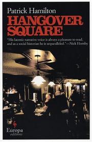Cover of: Hangover Square