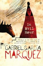 Cover of: In Evil Hour by Gabriel García Márquez, Gabriel García Márquez