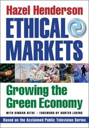 Cover of: Ethical Markets by Hazel Henderson, Simran Sethi