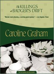 Cover of: The Killings at Badger's Drift (Inspector Barnaby Mysteries)