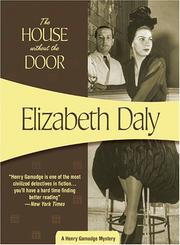 The House Without a Door by Elizabeth Daly