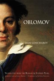 Cover of: Oblomov by Ivan Aleksandrovich Goncharov
