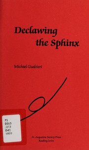 Cover of: Declawing the Sphinx by Michael Gualtieri